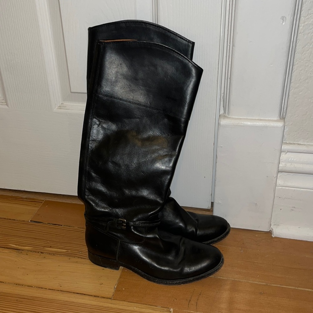Frye Black Riding Boots